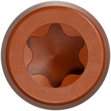 Simpson Strong-Tie DCU238STN01 Deck-Drive (#10 x 2-3/4") T20 DCU Quik Guard Composite Collated Screw, Tan (1000 Pack) - 3