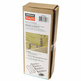 Simpson Strong-Tie DTT1Z-KT (1-1/2" x 7-1/8") 14 Gauge Deck Tension Tie - ZMAX Finish (4 Pack) - 3
