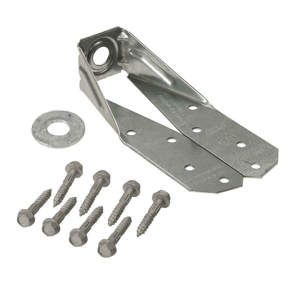 Simpson DTT2Z-SDS2.5 Strong-Tie Deck Tension Tie with ZMAX Finish and 2.5" SDS Screws