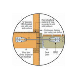 Simpson DTT2Z-SDS2.5 Strong-Tie Deck Tension Tie with ZMAX Finish and 2.5" SDS Screws - 3