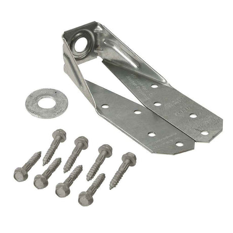 Simpson DTT2Z Strong-Tie Deck Tension Tie with 1.5" SDS Screws