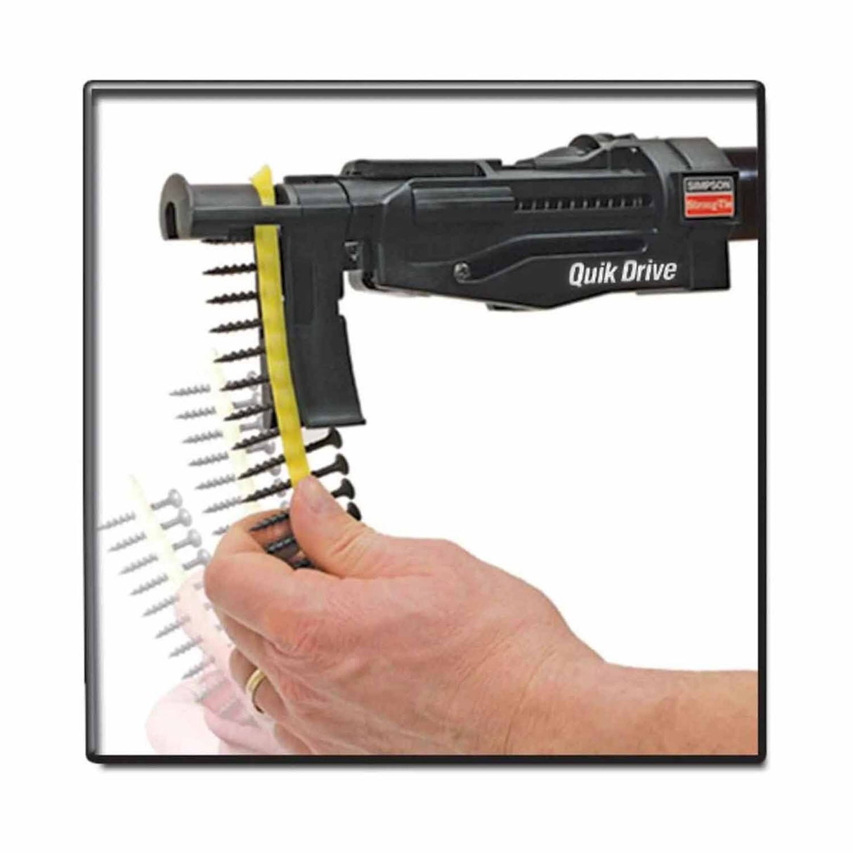 Simpson DWC114PS Quik Drive Collated Drywall Screw #6 x 1-1/4" #2 Phillips Bugle-Head Gray Phosphate - 5