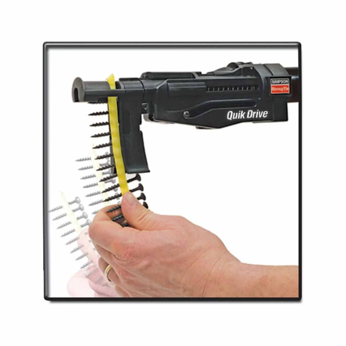 Simpson DWC158PS Quik Drive DWC Drywall Screw #6 x 1-5/8 in. #2 Phillips Bugle-Head Gray Phosphate (2500 Pack) - 5
