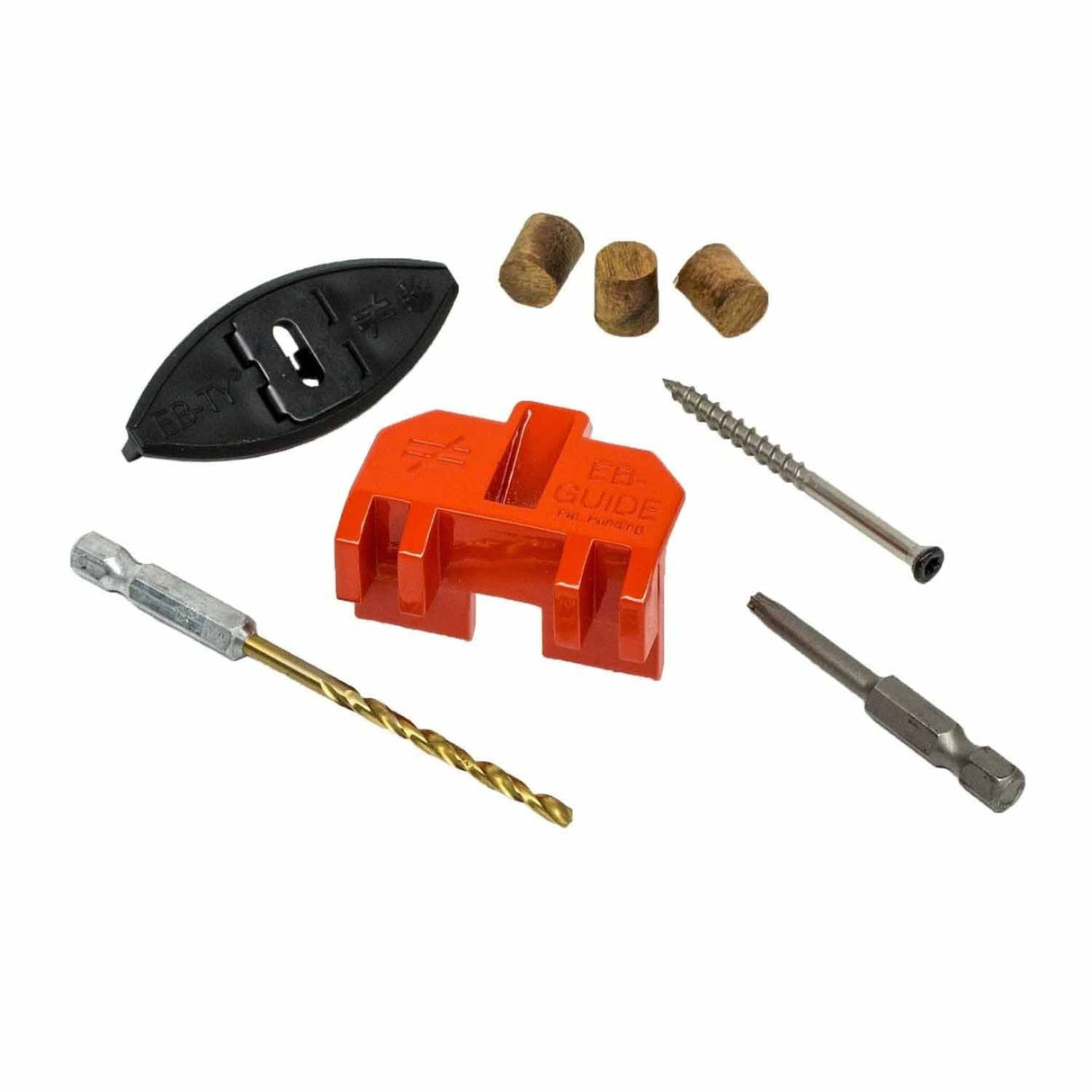 Simpson Strong-Tie EB332WD316R275 (2-1/4") Premium Hidden Deck Fastener System with Type 316 Screws (275 Pack)