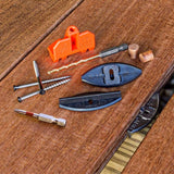 Simpson Strong-Tie EB332WD316R275 (2-1/4") Premium Hidden Deck Fastener System with Type 316 Screws (275 Pack) - 2