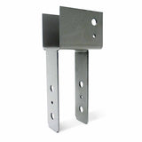 Simpson ECC5 1/4-6ROT Strong-Tie Simpson End Column Cap 90 Degree Rotated Straps Gray Paint for 5-1/8" Beam and 6x Post