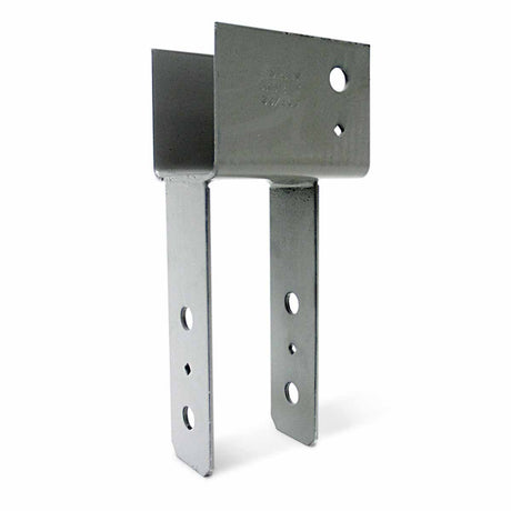 Simpson ECC5 1/4-6ROT Strong-Tie Simpson End Column Cap 90 Degree Rotated Straps Gray Paint for 5-1/8" Beam and 6x Post