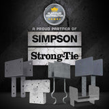 Simpson ECC66 Strong-Tie End Column Cap for 6x Beam and 6x Post - 4