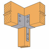 Simpson Strong-Tie ECCLL666 L-Shape End Column Cap for 6x Beams and 6x Post, Skewed Left - 3