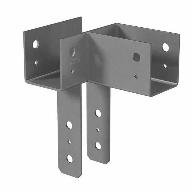 Simpson Strong-Tie ECCLR444 None L-Shape End Column Cap for 4x Beams and 4x Post, Skewed Right