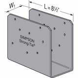 Simpson Strong-Tie ECCOQ7-SDS2.5 End Column Cap for 7x Beam - Quick Install, Field Weldable, SDS Screws Included