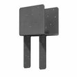 Simpson Strong-Tie ECCQ4.62-5.50HDG (4-1/2" Beam, 4x Post) Quick Install End Column Cap, Hot-Dip Galvanized
