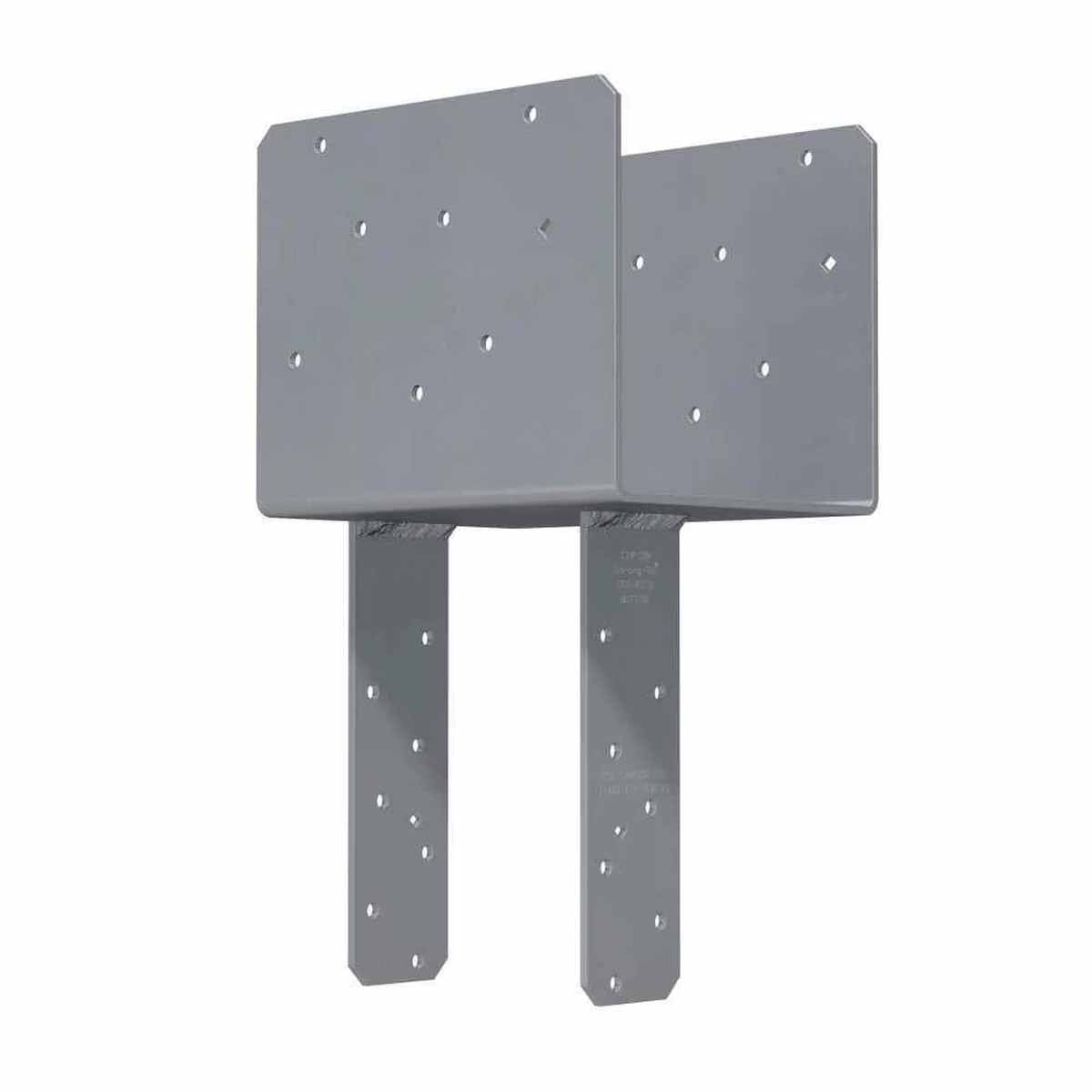 Simpson ECCQ74SDS2.5 Strong-Tie End Column Cap for 6-3/4" Beam, 4x Post with SDS Screws - High-Capacity Wood-to-Wood Connector