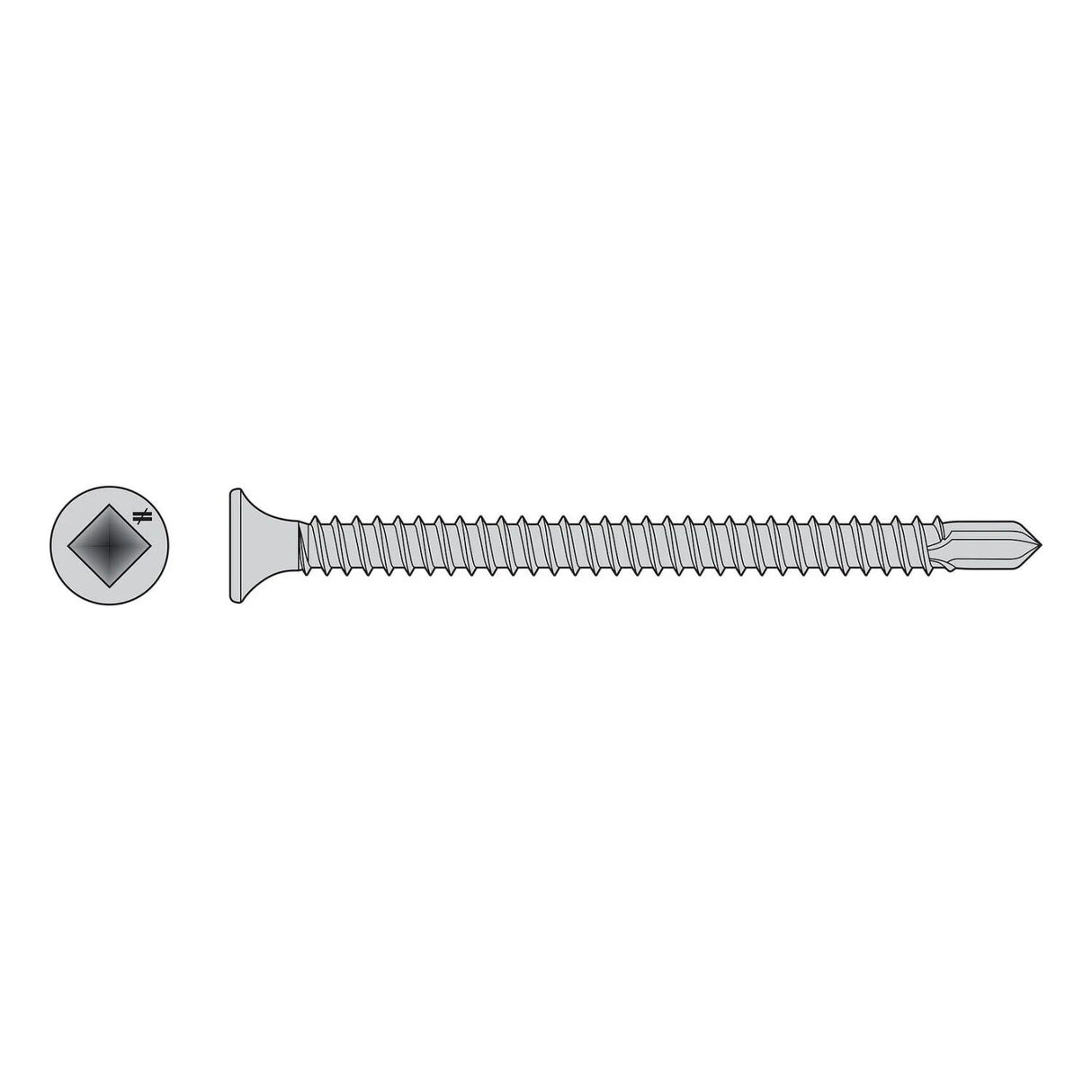 Simpson Strong-Tie F10T250BDM Self-Drilling Bugle-Head Screw (1000 Pack)