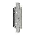Simpson Strong-Tie FBFZ ZMAX Galvanized Flat Rail Fence Bracket for 2x4