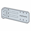 Simpson FCB49.5-R25 Strong-Tie Bypass Framing Fixed-Clip Connector for Cold-Formed Steel (25 Pack)