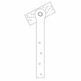 Simpson FGTRE Strong-Tie Simpson High-Load Face-Mount Girder Tiedown for Masonry Applications