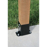 Simpson Strong-Tie FPBB44 None E-Z Base Black Powder-Coated Post Base for 4x4 - 2
