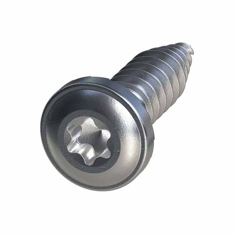 Simpson Strong-Tie FPH34B1018-5K (#10 x 3/4") T20 Flat Pan-Head Screw Clear Zinc Coating (5000 Pack)