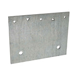 Simpson Strong-Tie FRFPHDG (7 in. x 9 in.) Flat Retrofit Foundation Plate - Hot Dip Galvanized