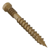 Simpson Strong-Tie FT07112R500 (#7 x 1-1/2") Finish Trim Screw, Trim-Head, Tan (500 Pack) - 2