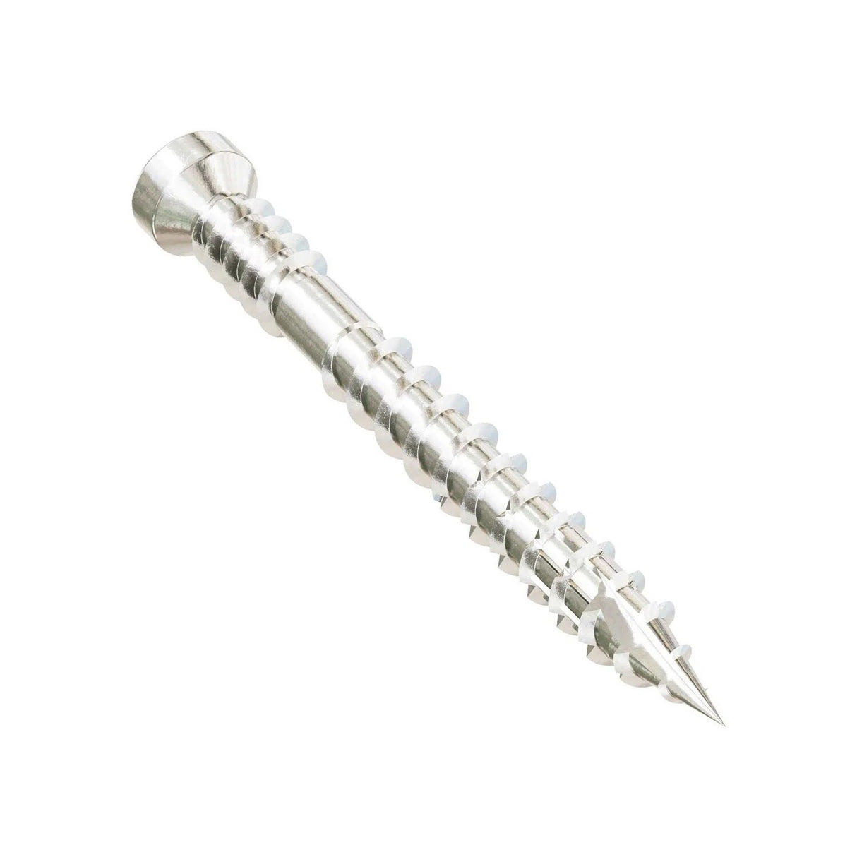Simpson Strong-Tie FT07112T100 (#7 x 1-1/2") Finish Trim Screw Trim-Head Type 316 Stainless Steel (100 Pack) - 2
