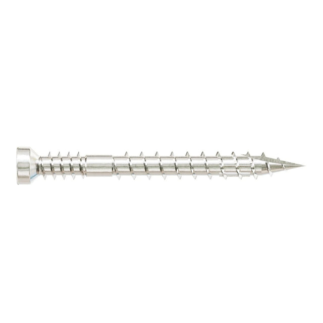 Simpson Strong-Tie FT07112T500 (#7 x 1-1/2" T10) Finish Trim Screw Trim-Head Type 316 (500 Pack)
