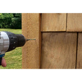 Simpson Strong-Tie FT07114R500 (#7 x 1-1/4") Finish Trim Screw, Trim-Head, Quik Guard Coating, Tan (500 Pack) - 5