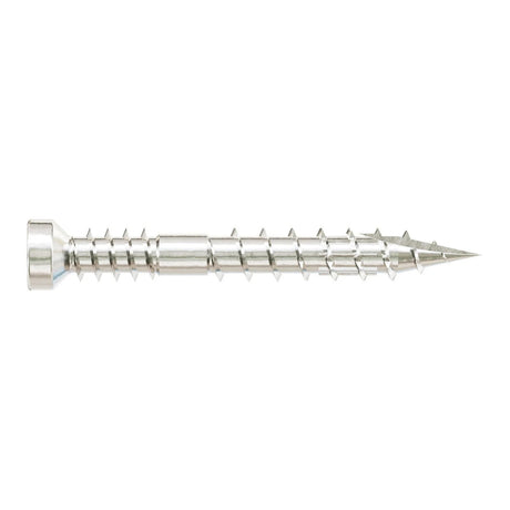 Simpson Strong-Tie FT07114T100 (#7 x 1-1/4") Finish Trim Screw Trim-Head Type 316 (100 Pack)