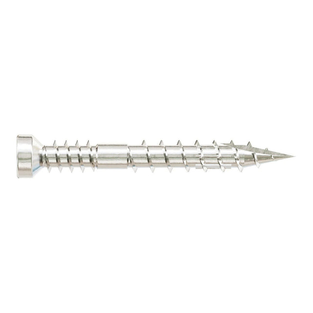 Simpson Strong-Tie FT07114T500 (#7 x 1-1/4") Finish Trim Screw Trim-Head Type 316 (500 Pack)