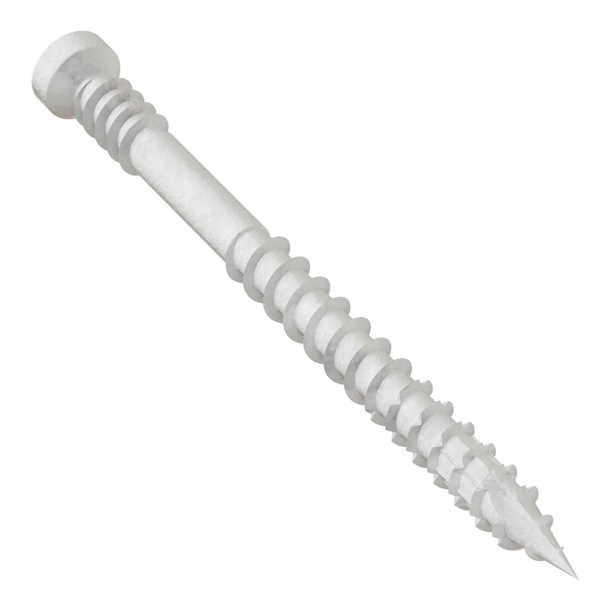 Simpson Strong-Tie FT07200R100W (#7 x 2") Finish Trim Screw Trim-Head White (100 Pack) - 2