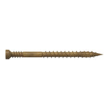 Simpson Strong-Tie FT07200R100 (#7 x 2") Finish Trim Screw T10, Trim-Head, Tan Quik Guard Coating (100 Pack)