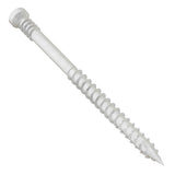Simpson Strong-Tie FT07212R100W (#7 x 2-1/2" T10) Finish Trim Screw Trim-Head Quik Guard Coating White (100 Pack) - 2