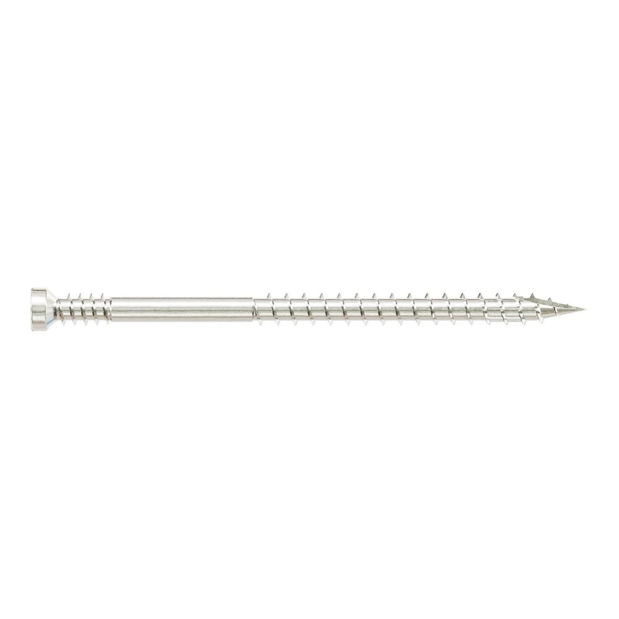 Simpson Strong-Tie FT07212T400 (#7 x 2-1/2") Finish Trim Screw - Trim-Head, Type 316 Stainless Steel (400 Pack)