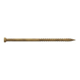 Simpson Strong-Tie FT07300MB (#7 x 3") Finish Trim Screw Tan, Quik Guard Coating (1750 Pack)