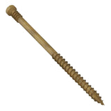 Simpson Strong-Tie FT07300R100 (#7 x 3" T10) Finish Trim Screw Trim-Head Tan Exterior Grade (100 Pack) - 2