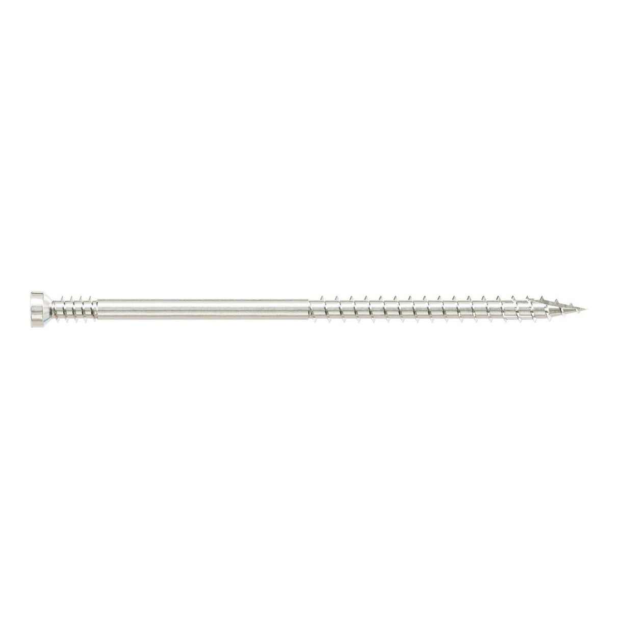 Simpson Strong-Tie FT07300T300 (#7 x 3") Finish Trim Screw Trim-Head Type 316 Stainless Steel (300 Pack)