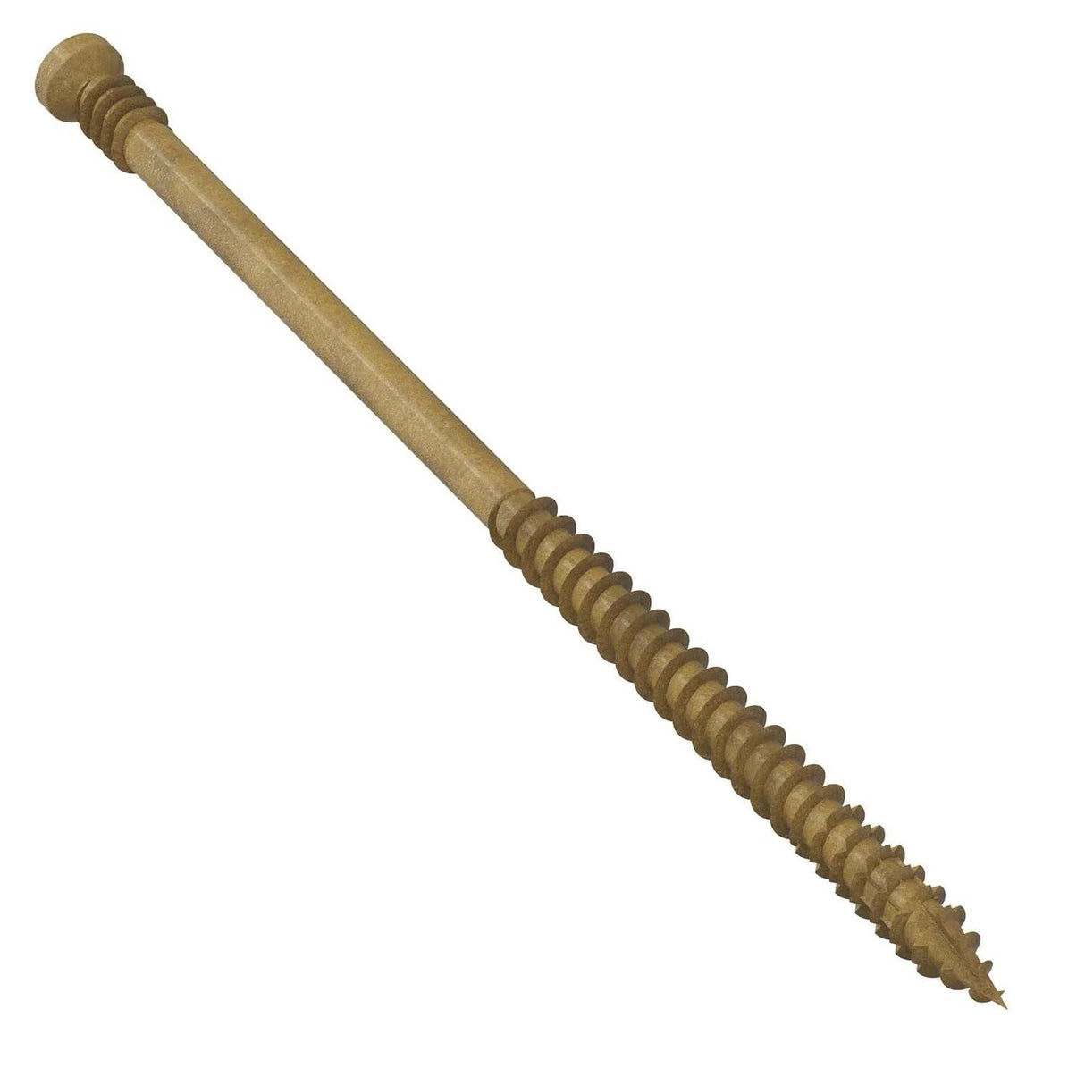 Simpson Strong-Tie FT09400R50 (#9 x 4") Finish Trim Screw Tan (50 Pack) - 2