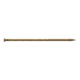 Simpson Strong-Tie FT09500R50 (#9 x 5") Finish Trim Screw T15, Trim-Head, Tan Quik Guard Coating (50 Pack)