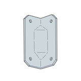 Simpson Strong-Tie GA1 (2-3/4") Gusset Angle for Reinforcing 90 Degree Connections - 2