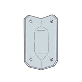 Simpson Strong-Tie GA1 (2-3/4") Gusset Angle for Reinforcing 90 Degree Connections - 2