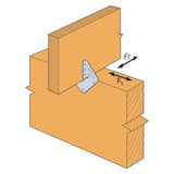 Simpson Strong-Tie H1.81Z Hurricane Tie ZMAX Finish for Engineered Lumber - 2
