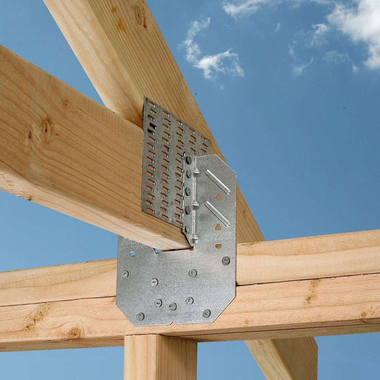 Simpson Strong-Tie H10A (18-Gauge) Hurricane Tie - G90 Zinc Galvanized - 3