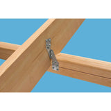 Simpson Strong-Tie H2.5ASS (1-3/8" x 6" 18-Gauge)  Hurricane Tie Stainless Steel for Wood Construction - 4