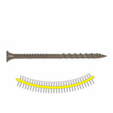 Simpson Strong-Tie HCKDSVT3S Deck-Drive (#10 x 3") T25 DSV Wood Collated Screw, Tan (500 Pack)