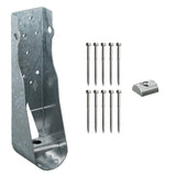 Simpson Strong-Tie HDUE5-SDS3 (11-5/16") Predeflected Holdown with SDS Screws - G90 Galvanized - 2