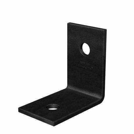 Simpson HL53PC Strong-Tie Black Powder-Coated Heavy Angle for Timber Connections