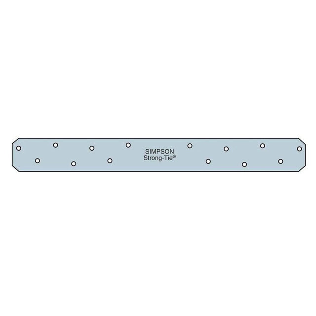 Simpson HRS12 Strong-Tie Heavy Strap Tie 12" 12-Gauge Galvanized