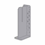 Simpson HSKP5.75X19.5 Strong-Tie Heavy Seated Knife Plate Hanger for Mass Timber Construction - 4