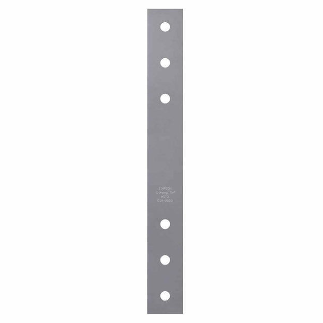 Simpson HST3 Strong-Tie Heavy Strap Tie 3" x 25-1/2" 3-Gauge for Wood-to-Wood Connections